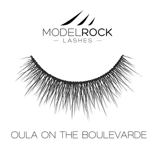 Modelrock Double Layered Lashes Oula on the Boulevarde ( 1 pair )