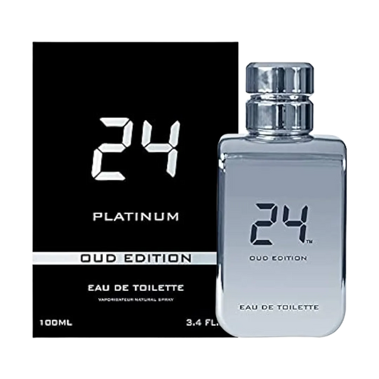 24 Platinum Oud Edition 24 Eau De Toilette Pour Homme & Femme - 100ml