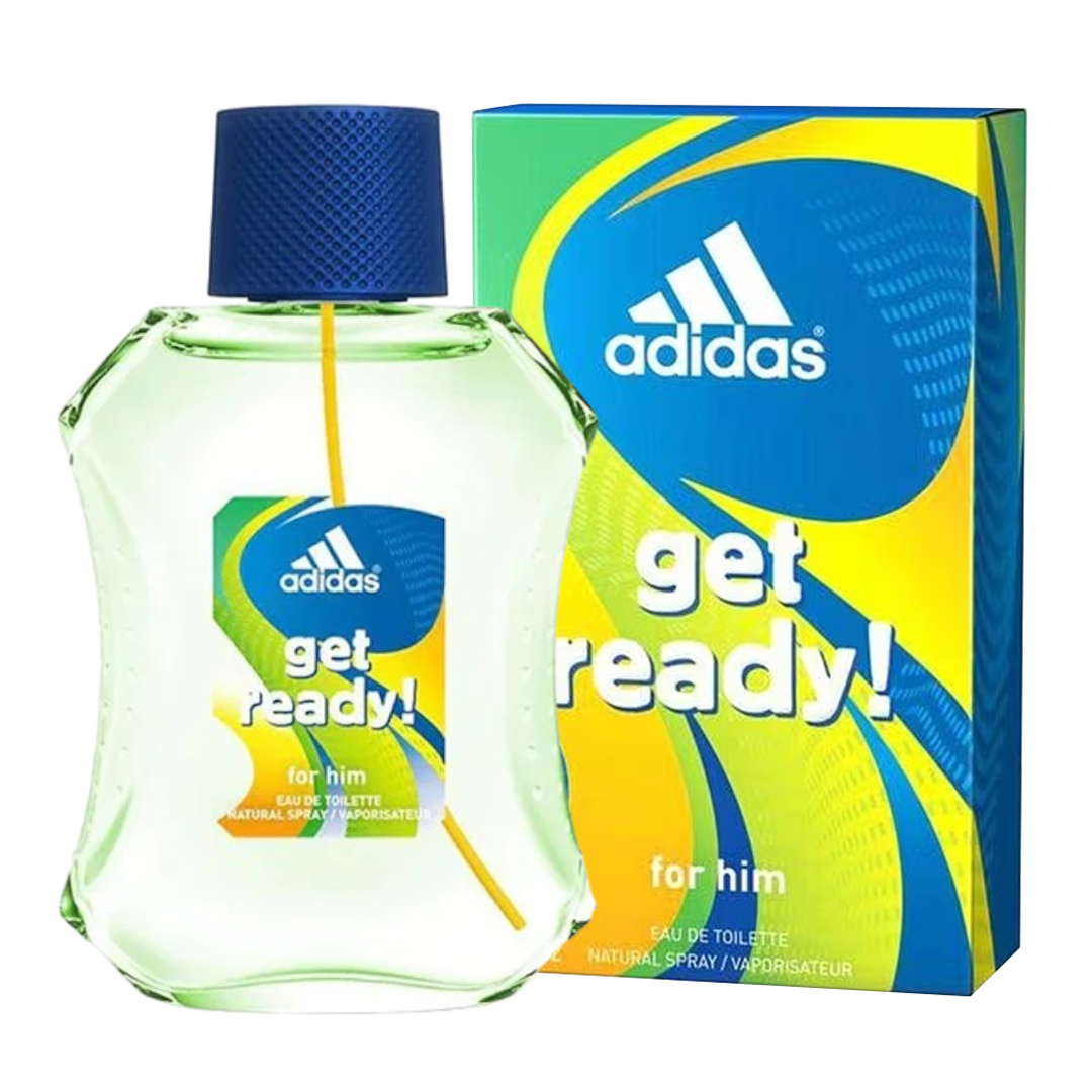 Adidas Get Ready Eau De Toilette Pour Homme - 100ml