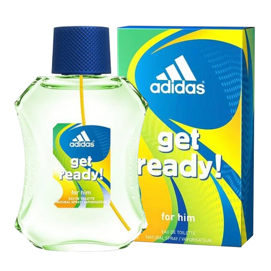 Adidas Get Ready Eau De Toilette Pour Homme - 100ml