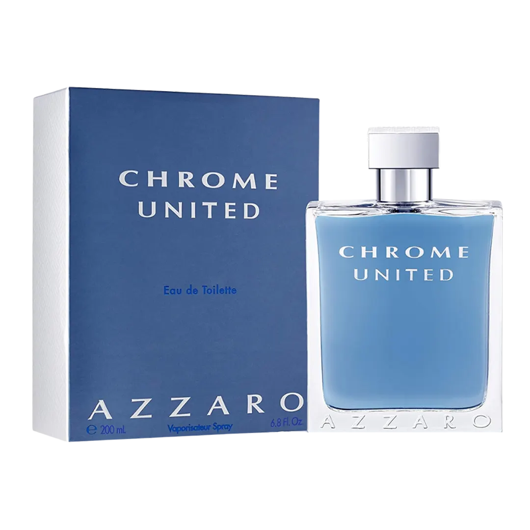 Azzaro Chrome United Eau De Toilette Pour Homme - 2 Sizes