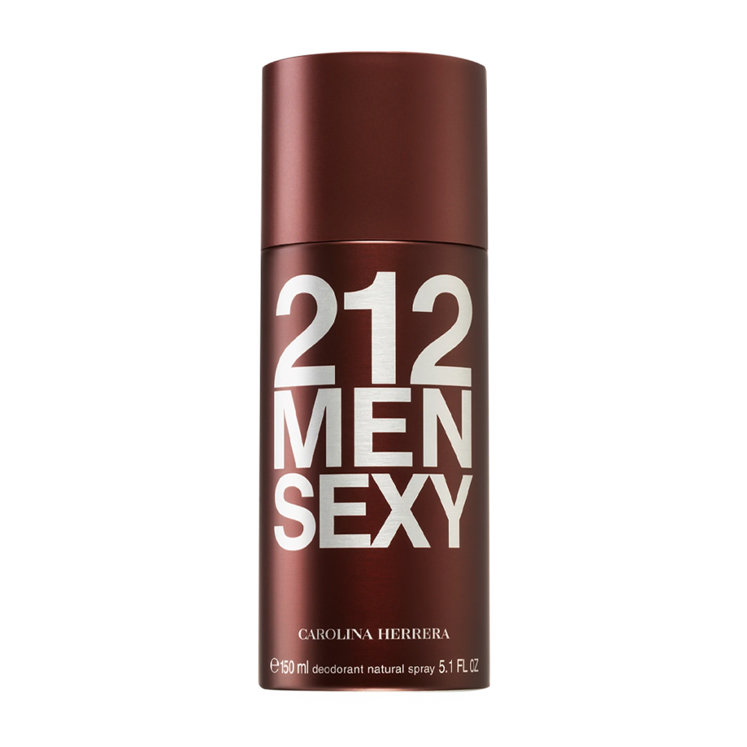 Carolina Herrera 212 Men Sexy Deodorant Spray Pour Homme - 150ml