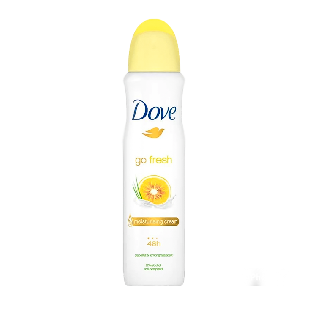 Dove Go Fresh Grapefruit & Lemon Spray Deodorant - 250ml