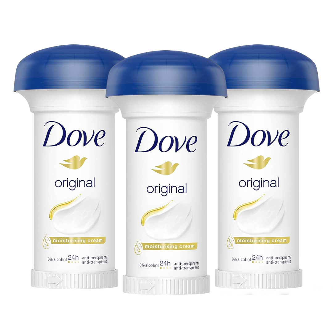 Dove Original 24H Anti-Perspirant Stick Deodorant For Her - Pack Of 3