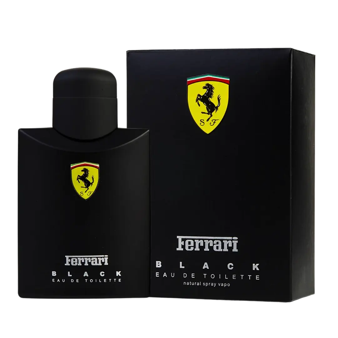 Ferrari Black Eau De Toilette Pour Homme - 125ml