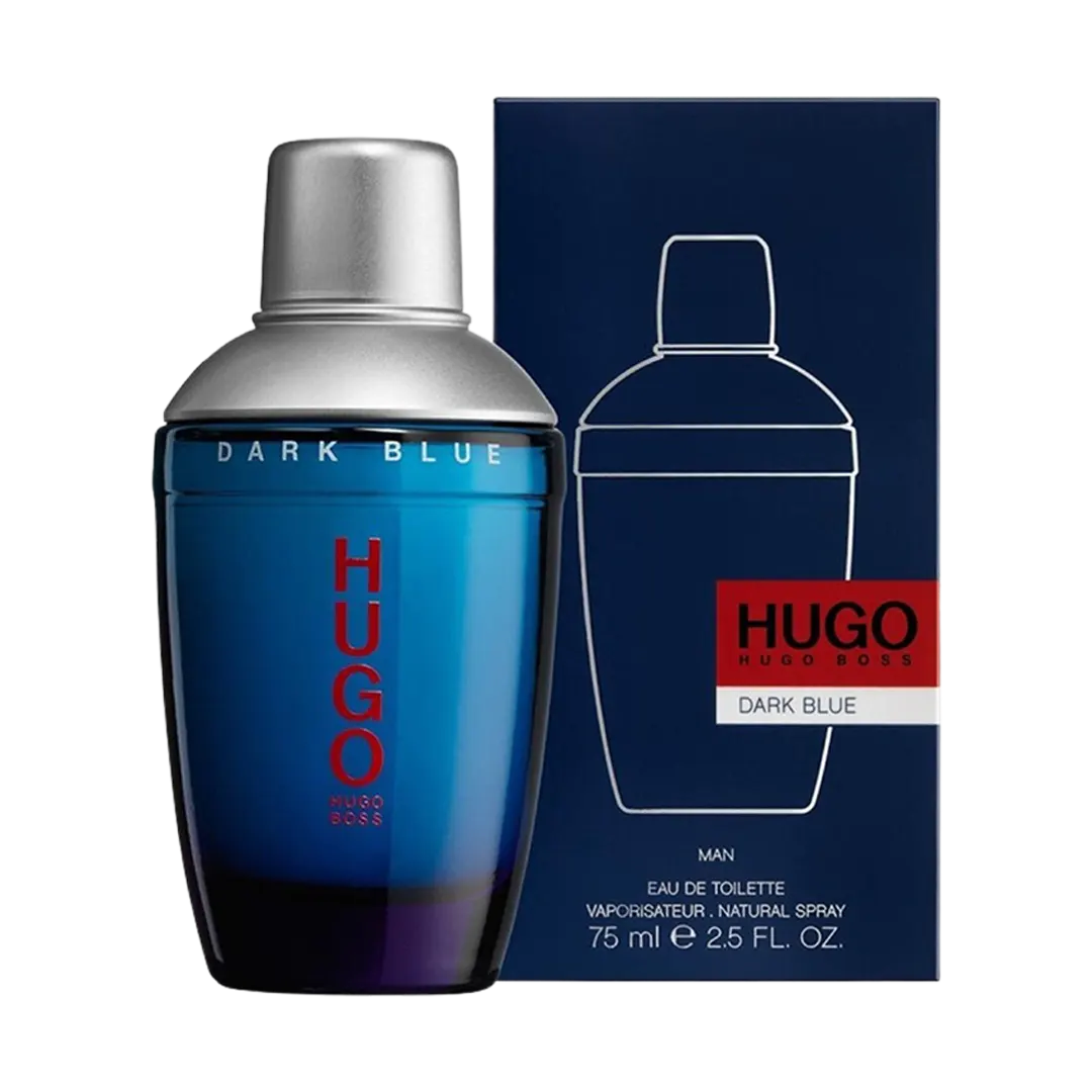 Hugo Boss Dark Blue Eau De Toilette Pour Homme - 75ml