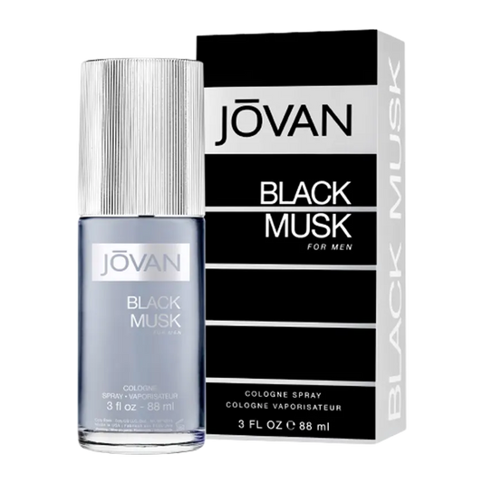 Jovan Black Musk Eau De Cologne Pour Homme - 88ml