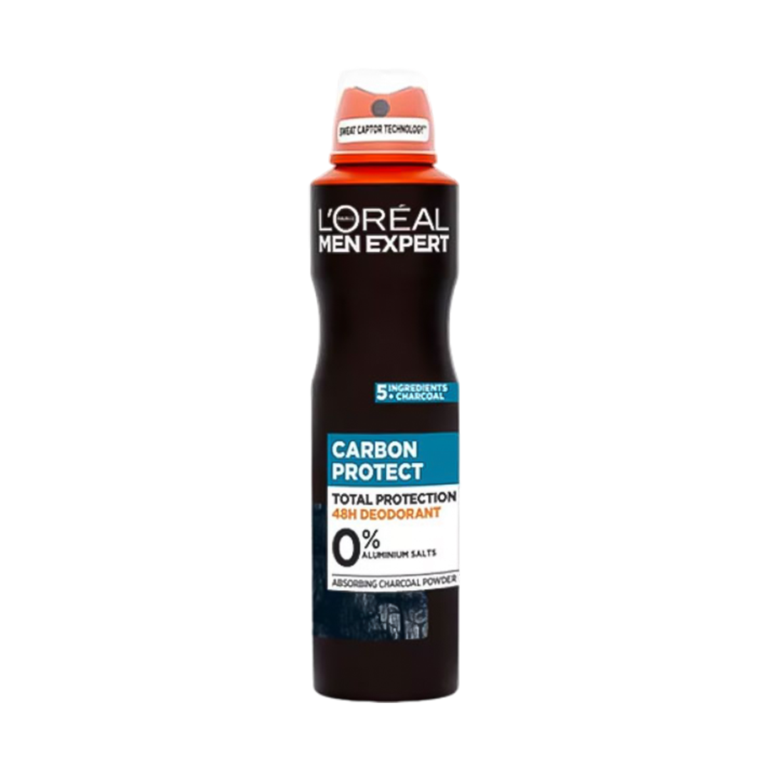 L'Oréal Men Expert Carbon Protect 48H Spray Deodorant - 250ml