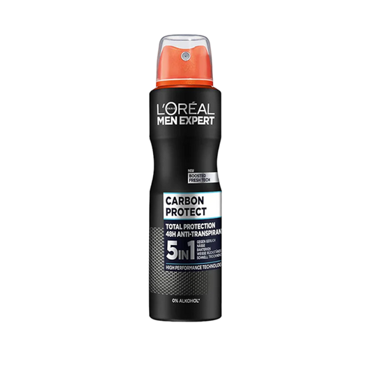 L'Oréal Men Expert Carbon Protect 5 in 1 Spray Deodorant - 250ml