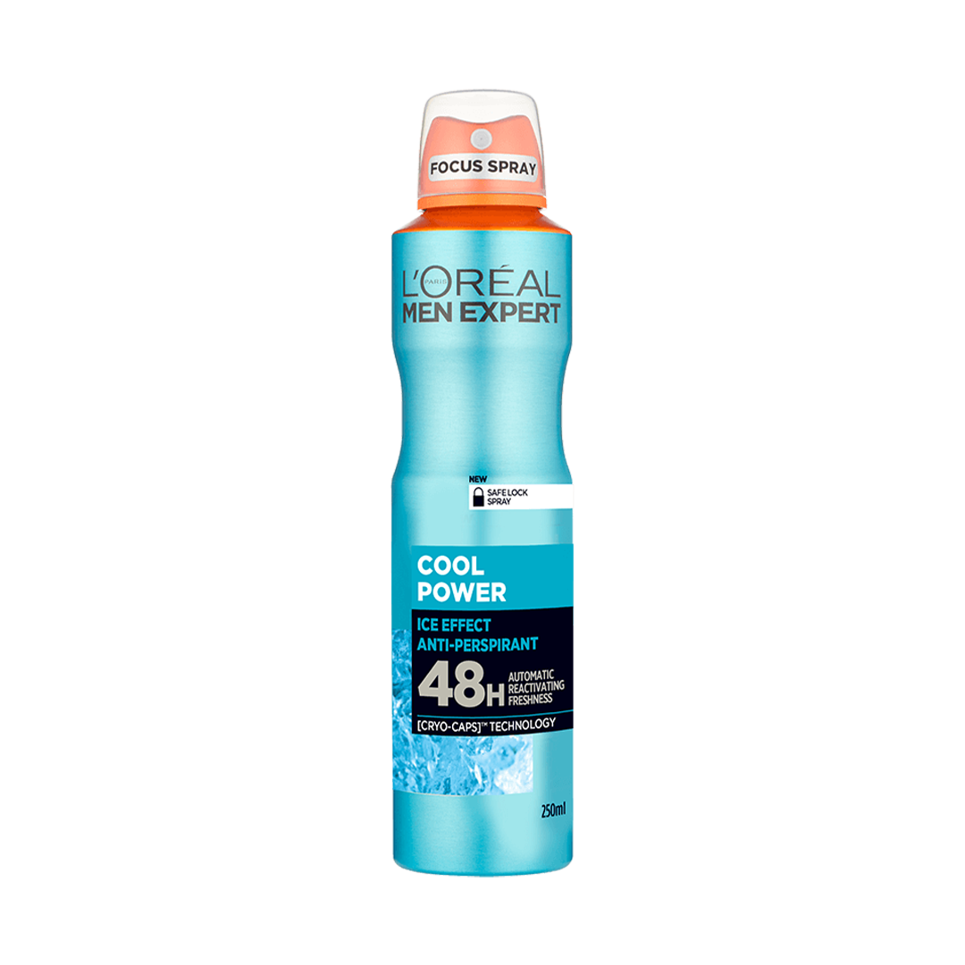 L'Oréal Men Expert Cool Power 48H Spray Deodorant - 250ml