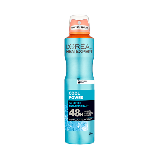 L'Oréal Men Expert Cool Power 48H Spray Deodorant - 250ml