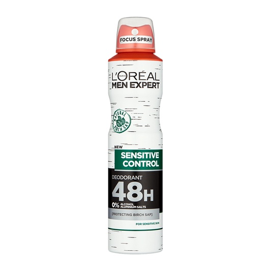 L'Oréal Men Expert Sensitive Control 48H Spray Deodorant - 250ml