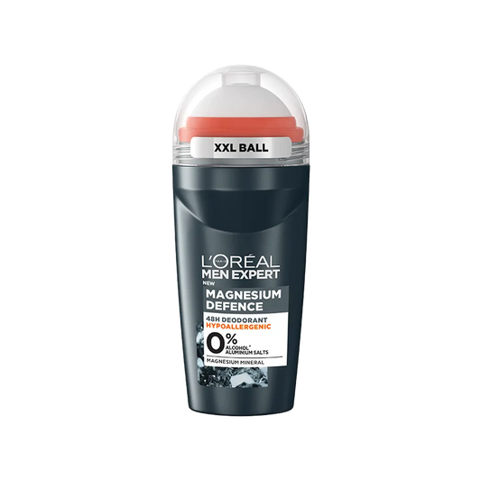 Loreal Men Expert Magnesium Defense Hypoallergenic Roll On Deodorant For Men - 50ml