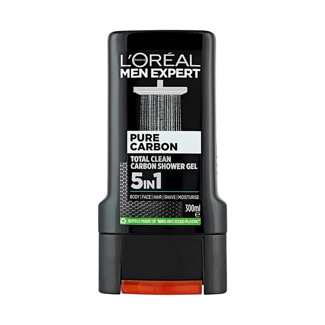 Loreal Men Expert Pure Carbon 5in1 Shower Gel For Men - 300ml