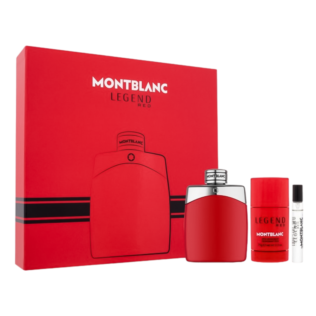 Montblanc Legend Red Gift Set Pour Homme