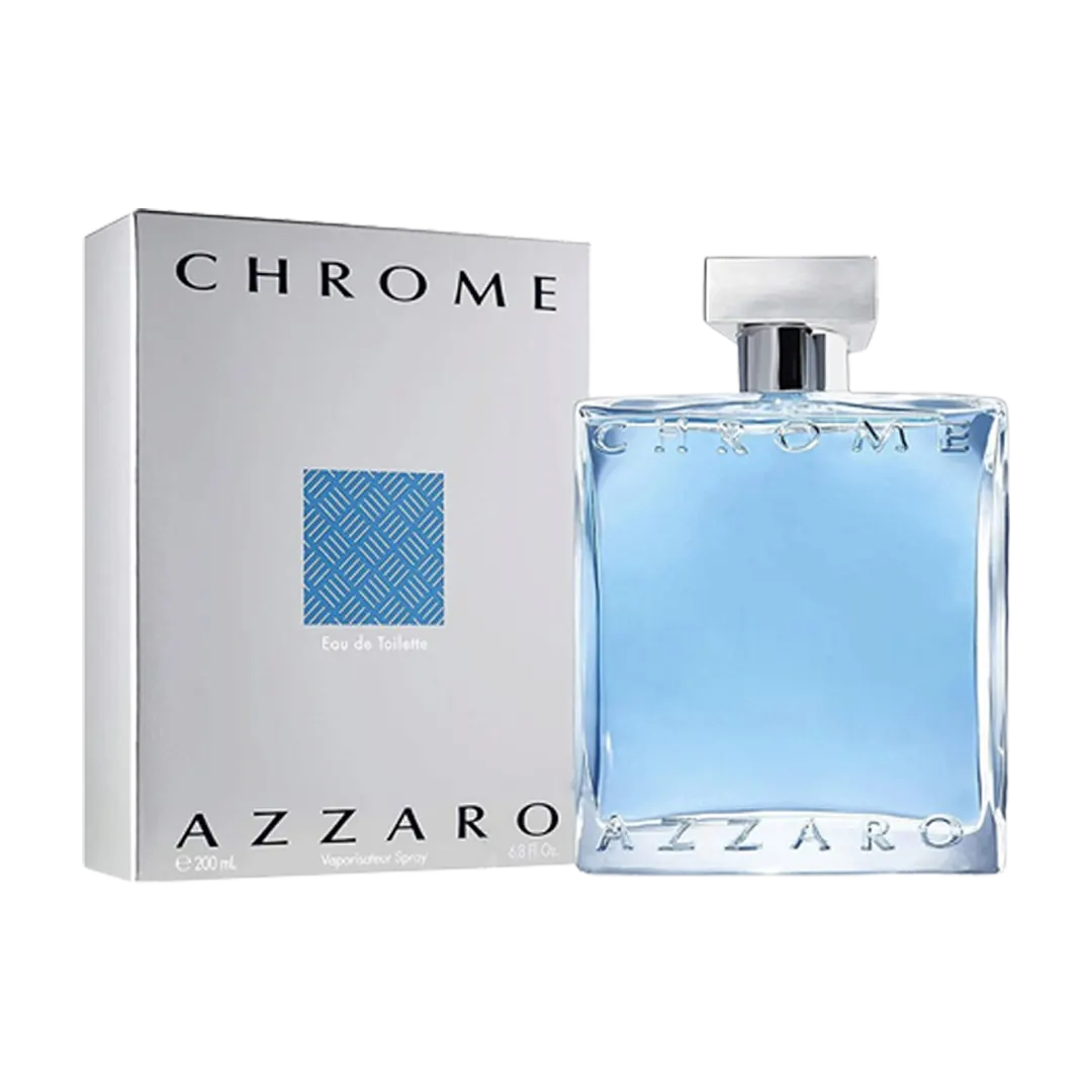 Azzaro Chrome Eau De Toilette Pour Homme - 3 Sizes