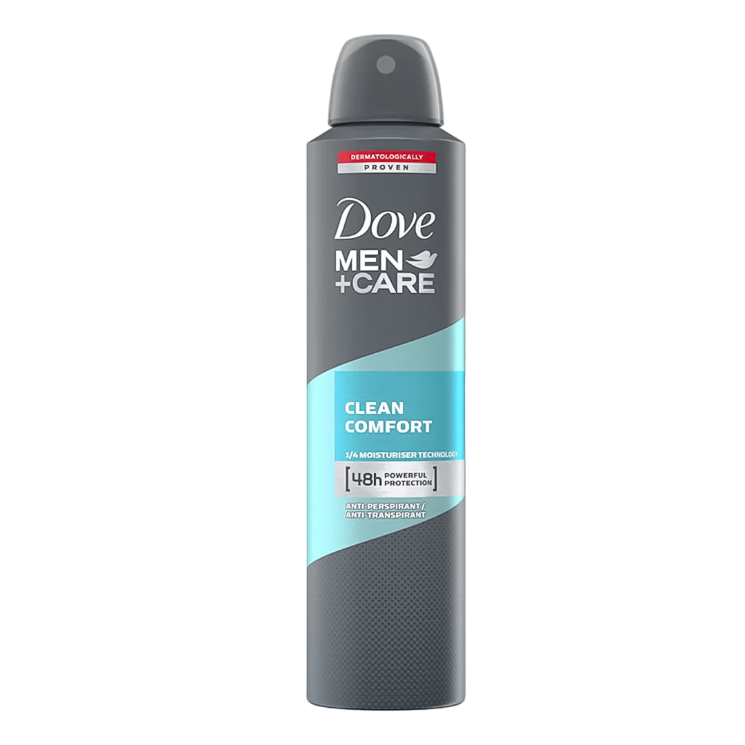 Dove Men + Care Clean Comfort Spray Deodorant - 250ml