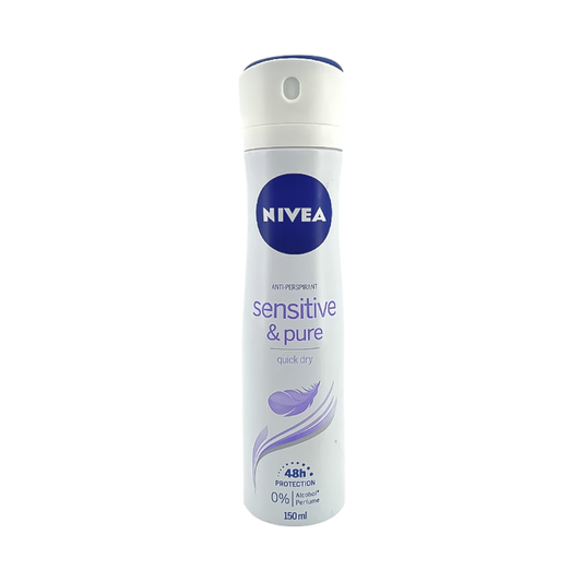 Nivea Sensitive And Pure Spray Deodorant - 150ml