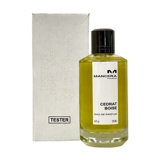 TESTER Mancera Cedrat Boise Eau De Parfum Pour Homme & Femme - 120ml