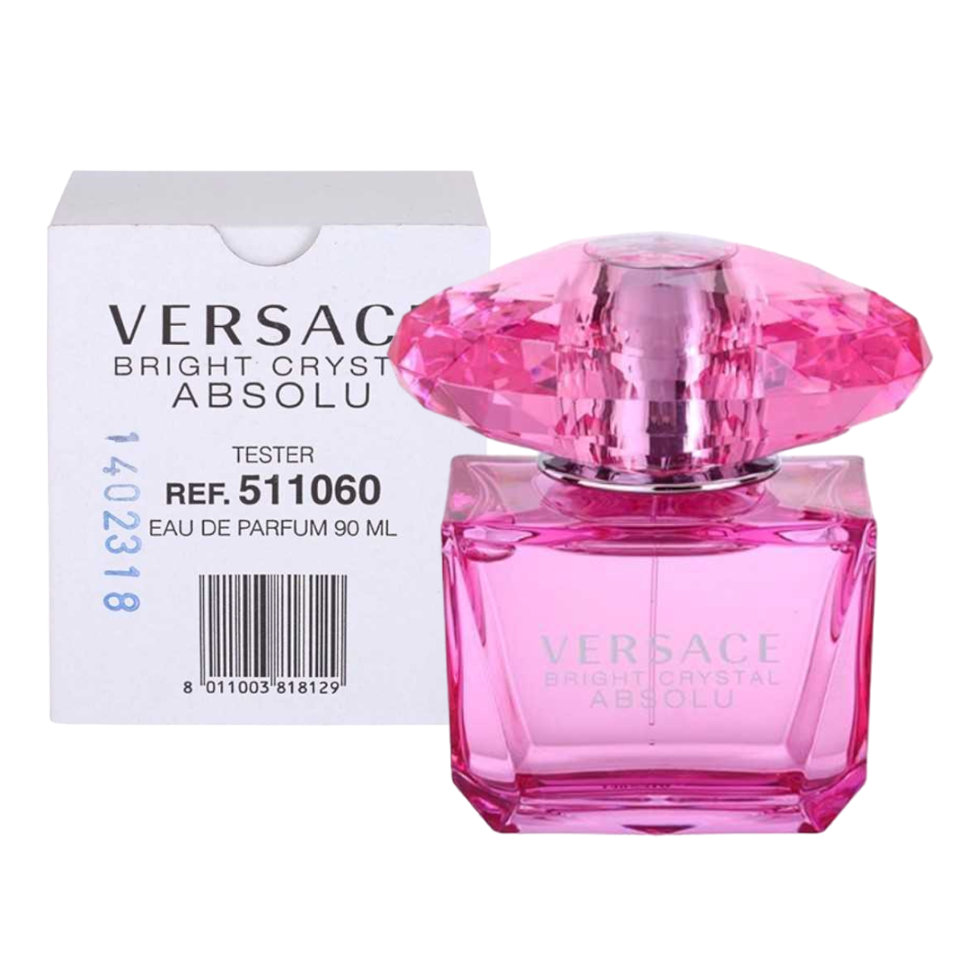 TESTER Versace Bright Crystal Absolu Eau De Parfum Pour Femme - 90ml