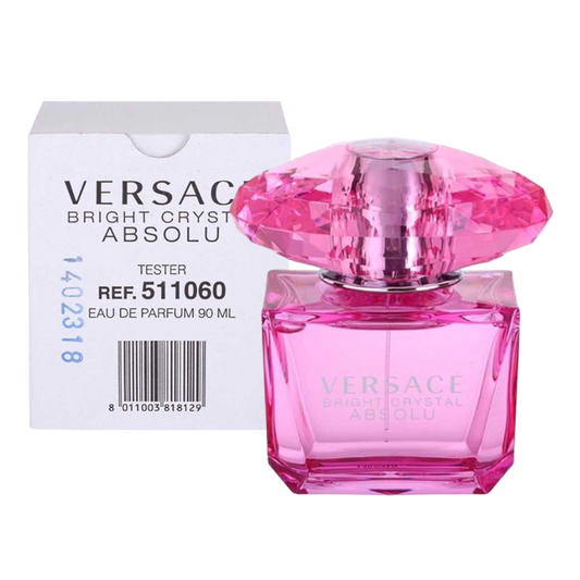 TESTER Versace Bright Crystal Absolu Eau De Parfum Pour Femme - 90ml